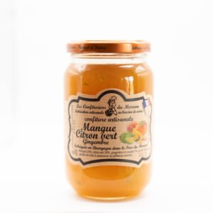 Confiture Mangue Citron vert Gingembre