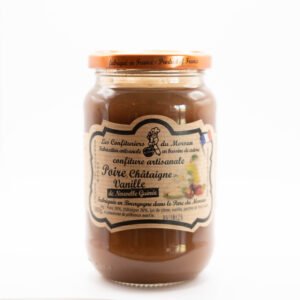 Confiture Poire Châtaigne Vanille de Madagascar