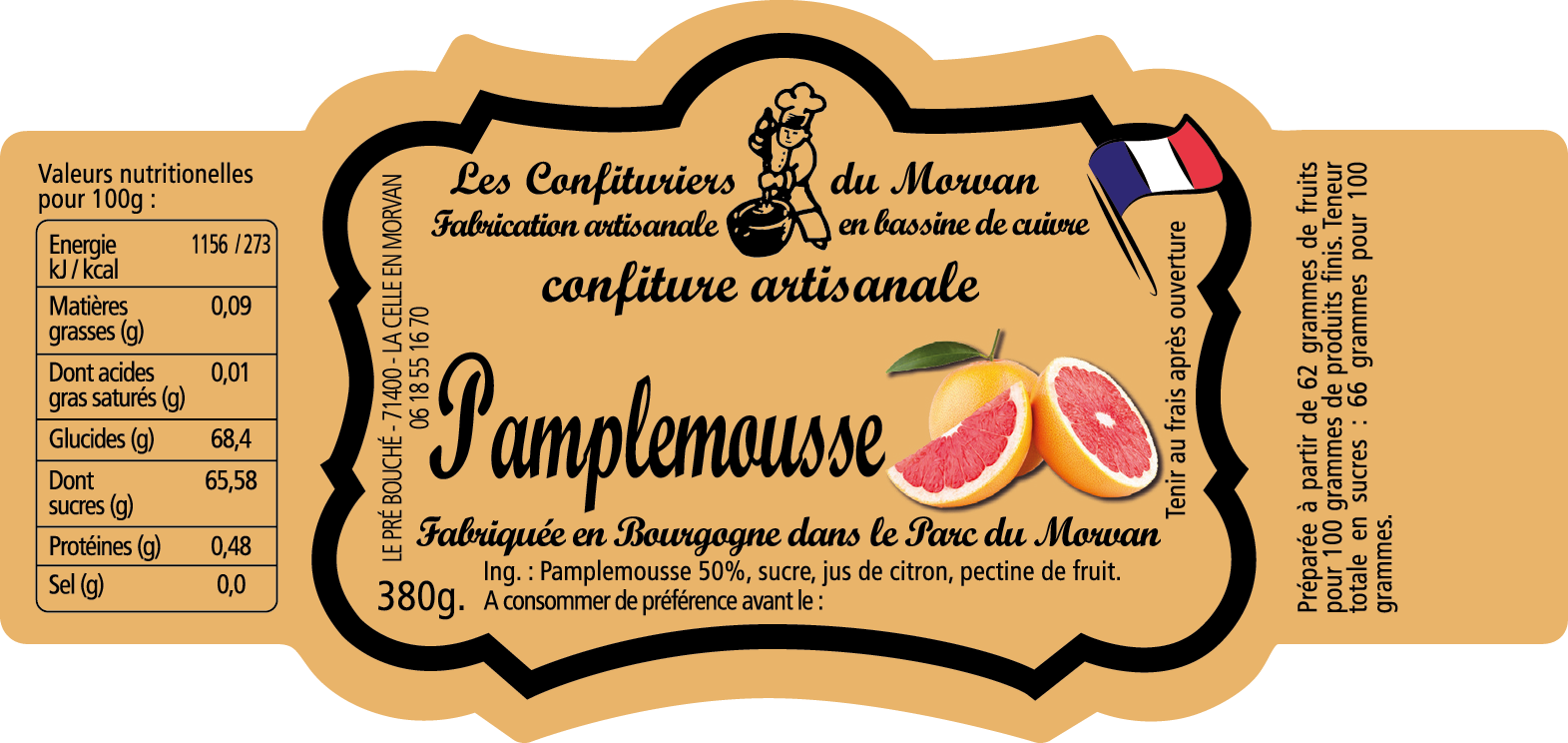 Confiture Pamplemousse – Image 2